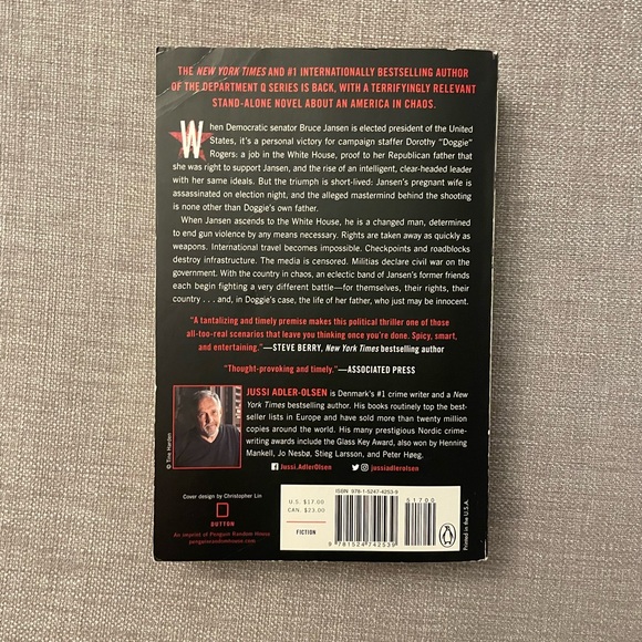 (3/$10) The Washington Decree by Jussi Adler-Olsen - Picture 7 of 8